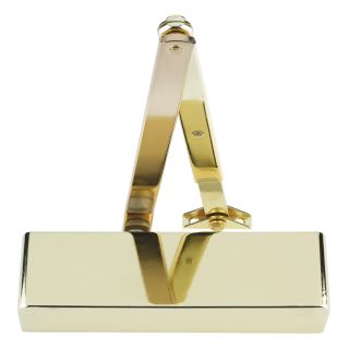ZOO Size 2-4 Brass Overhead Door Closer 