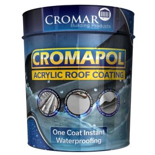 CROMAPOL 20KG ROOFCOAT ** MID GREY **