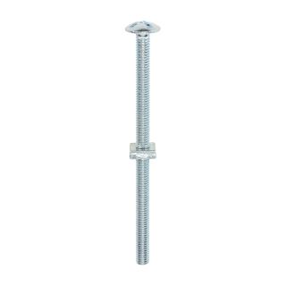 M6 X 100mm Roofing Bolts &     Nuts ZP