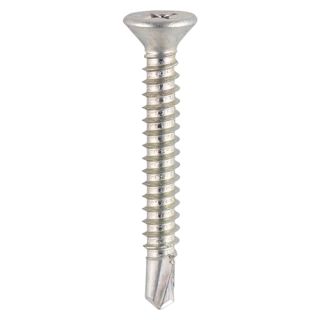 4.8 X 45 Phillips Countersunk  Self Drilling Frame Screw Z/P