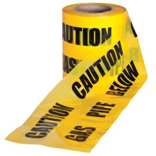 Underground Warning Tape 365mtr GAS