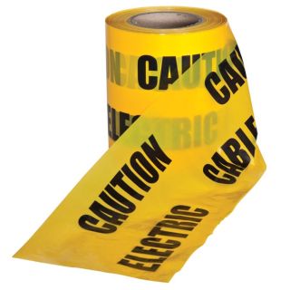 Underground Warning Tape 365mtr ELECTRIC