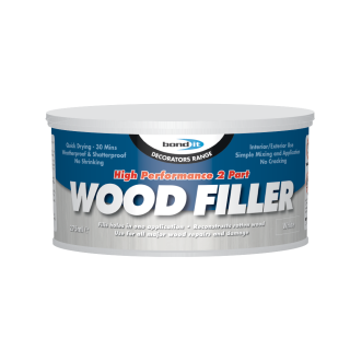 Bond It 2 Part Wood Filler 275ml *WHITE*