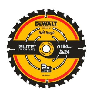 Dewalt 184mm 24tooth x 16mm Bore Circ Saw Blade (DCS570)