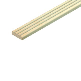 Pine Reeded Moulding FB491 34 x 6mm 2.4m lengths TM701