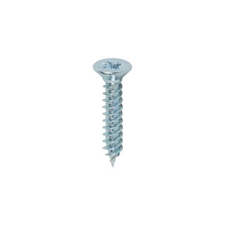 4 X 5/8 Twin-Thread Screws     C/Sunk Z/Plated Box 200