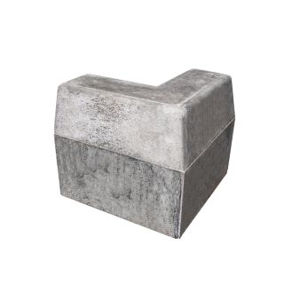 10x5 Half Battered Kerb - External Angle 255 x 125mm