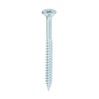 8 X 2 Twin-Thread Screws       C/Sunk Z/Plated Box 200