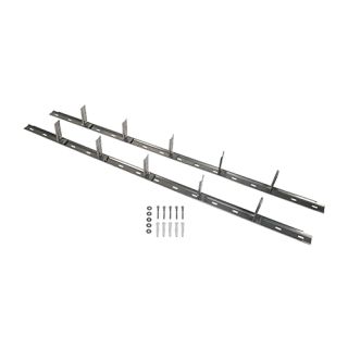 Universal Wall Starter (PAIR) Stainless Steel 2.4m WSS