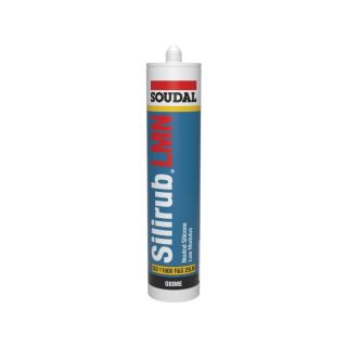 Soudal Silirub LMN Low Modulus Silicone BRILLIANT WHITE 300ml
