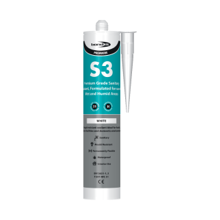 Bond It S3 Sanitary Silicone * WHITE *