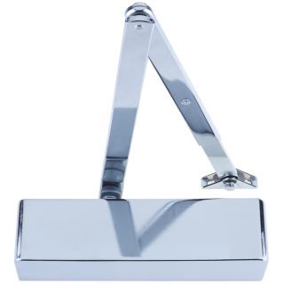 ZOO Size 2-4 Polished Nickel Door Closer