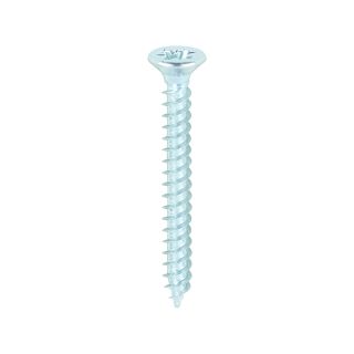 4 X 1 Twin-Thread Screws       C/Sunk Z/Plated Box 200