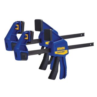 Irwin Quick-Grip 12 Quick Change Clamps Twin Pack