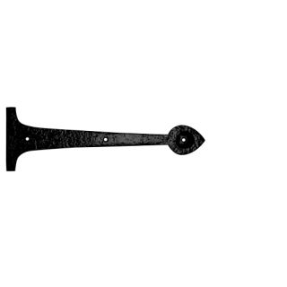 Black Antique Hinge Front 12 (Pair)