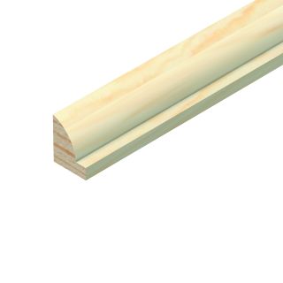Pine Glass Bead 12 x 15mm 2.4m lengths (30) TM495