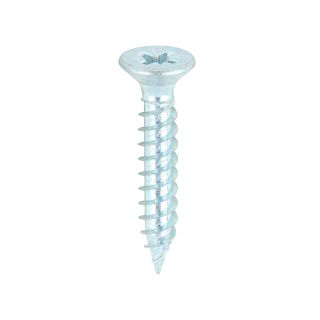 8 X 1 Twin-Thread Screws       C/Sunk Z/Plated Box 200