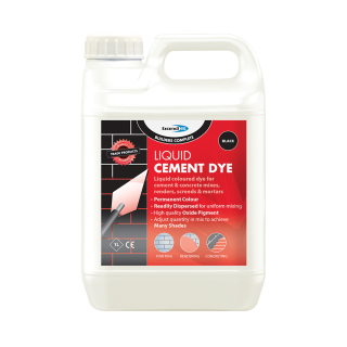 Bond It Cement Dye 1 Litre LIQUID *BLACK*