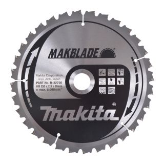 Makita 255mm x 30mm Blade 32t B-32720