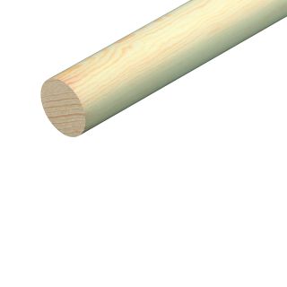Pine Dowel TM536 25mm diameter 2.4m long (10)
