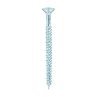 10 X 2 1/2 Twin-Thread Screws  C/Sunk Z/Plated Box 200