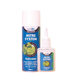BOND IT Mitre Adhesive Pack 200ml & 50g