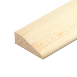 EX 19 x 75mm Chamfered Vth Redwood Architrave CHAMF75