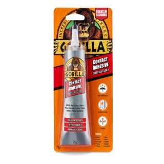 Gorilla Contact Adhesive Clear 75g Tube