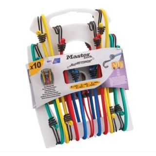 Master Lock 10pc Bungee Set