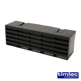 PVC Airbrick Vents 9 X 3 BLACK