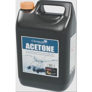 CROMAR GLASSFIBRE ROOFING PROGRP ACETONE 5ltr