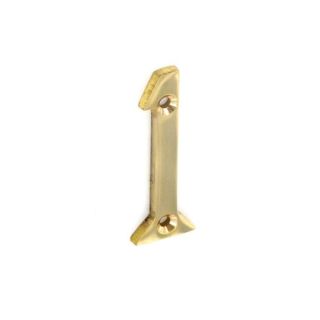 75mm Brass Numeral no 1 (CONTRACT)