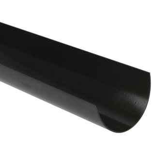 Brett Martin BR072 - 115mm x 4mtr Black Deepstyle Gutter