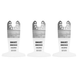 Smart Trade 63mm Wood/Plastic Rapid multi-tool Blade 3 pack