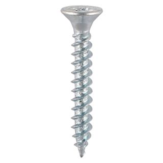 8 X 5/8 Twin-Thread Screws     C/Sunk Z/Plated Box 200