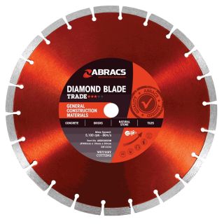 Abracs 300mm Diamond Cutting Blade (Standard) 20mm Bore