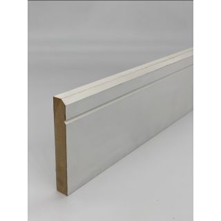 Chamfer & Single Groove MDF 119 x 18mm x 5.4mtr Primed