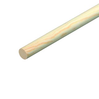 Pine Dowel 9mm Diameter TM531 2.4m lengths (30)