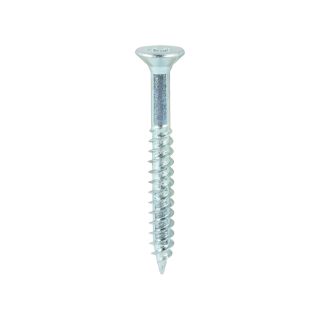 10 X 1 3/4 Twin-Thread Screws  C/Sunk Z/Plated Box 200