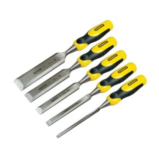 Stanley Dynagrip Chisel Strike Cap Set, 5 Piece + Accessories