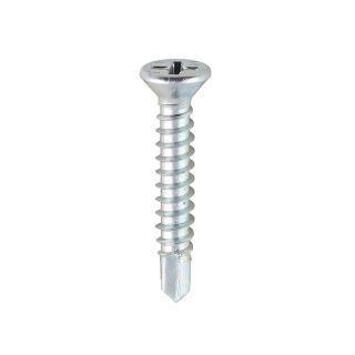 3.9 X 25 Phillips Countersunk  Self Drilling Screw Zinc