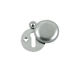 FB11SC - Zoo Victorian Escutcheon - Covered Satin Chrome 32mm