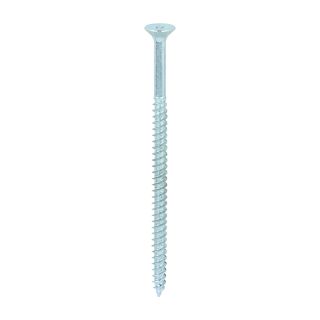 10 X 3 1/2 Twin-Thread Screws  C/Sunk Z/Plated Box 100