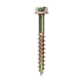 10.0 X 70 Advanced Coach Screw Hex Flange - Yellow