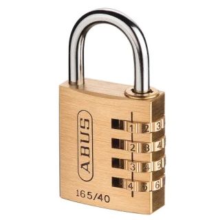 Abus 165/40C 40mm Combination Brass Padlock ABU16540C