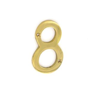 75mm Brass Numeral no 8 (CONTRACT)