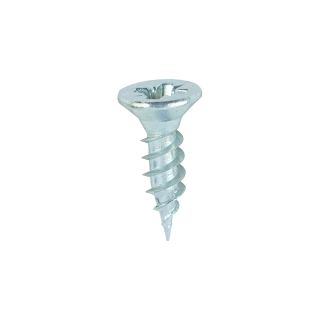 6 X 1/2 Twin-Thread Screws     C/Sunk Z/Plated Box 200