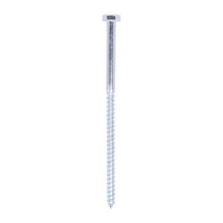 M10 X 200 Hex Head Coach       Screws (zinc Plated)