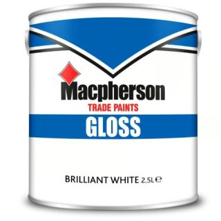 Macpherson 1ltr Gloss Brilliant White