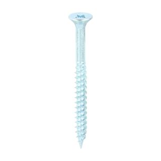 12 X 2 1/2 Twin-Thread Screws  C/Sunk Z/Plated Box 200